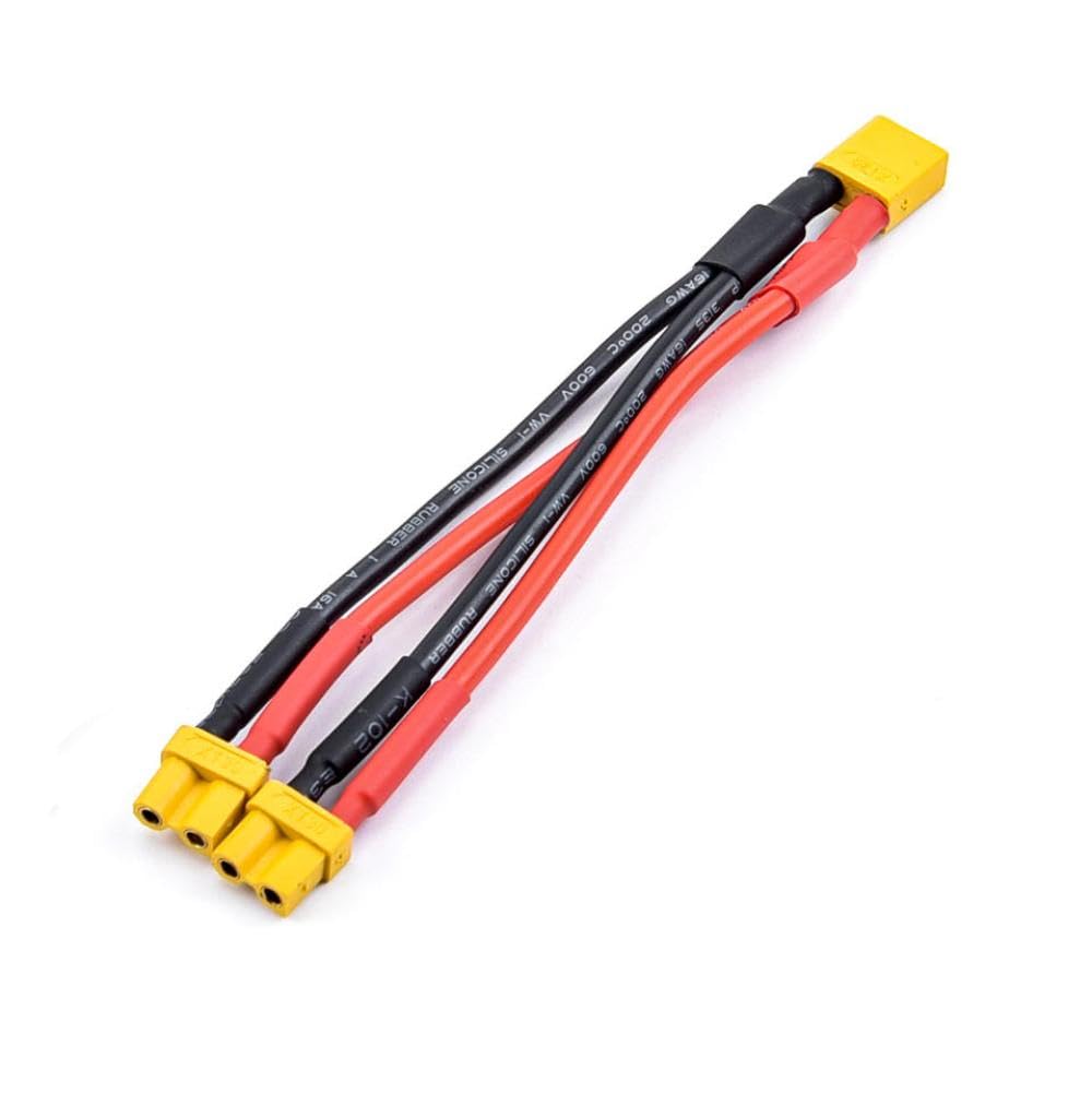 XT30 1 Male to 2 Female Parallel Wire 18AWG U8443