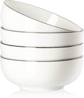 40 oz Off White Porcelain Bowl Set of 4 Z71082