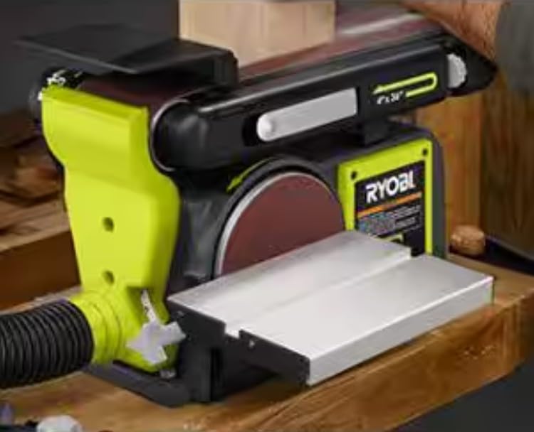 4 in. x 36 in. Belt & 6 in. Disc Corded Benchtop Sander W37040