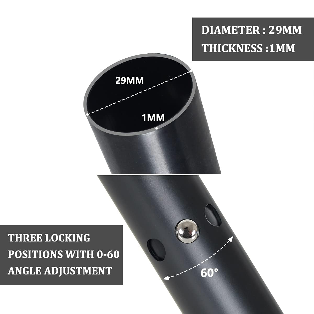 Adjustable Lightweight Kayak Paddle 231cm M322