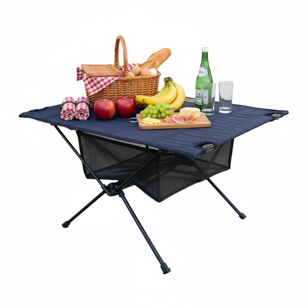 Ultralight Foldable Camping Table with Mesh G1284