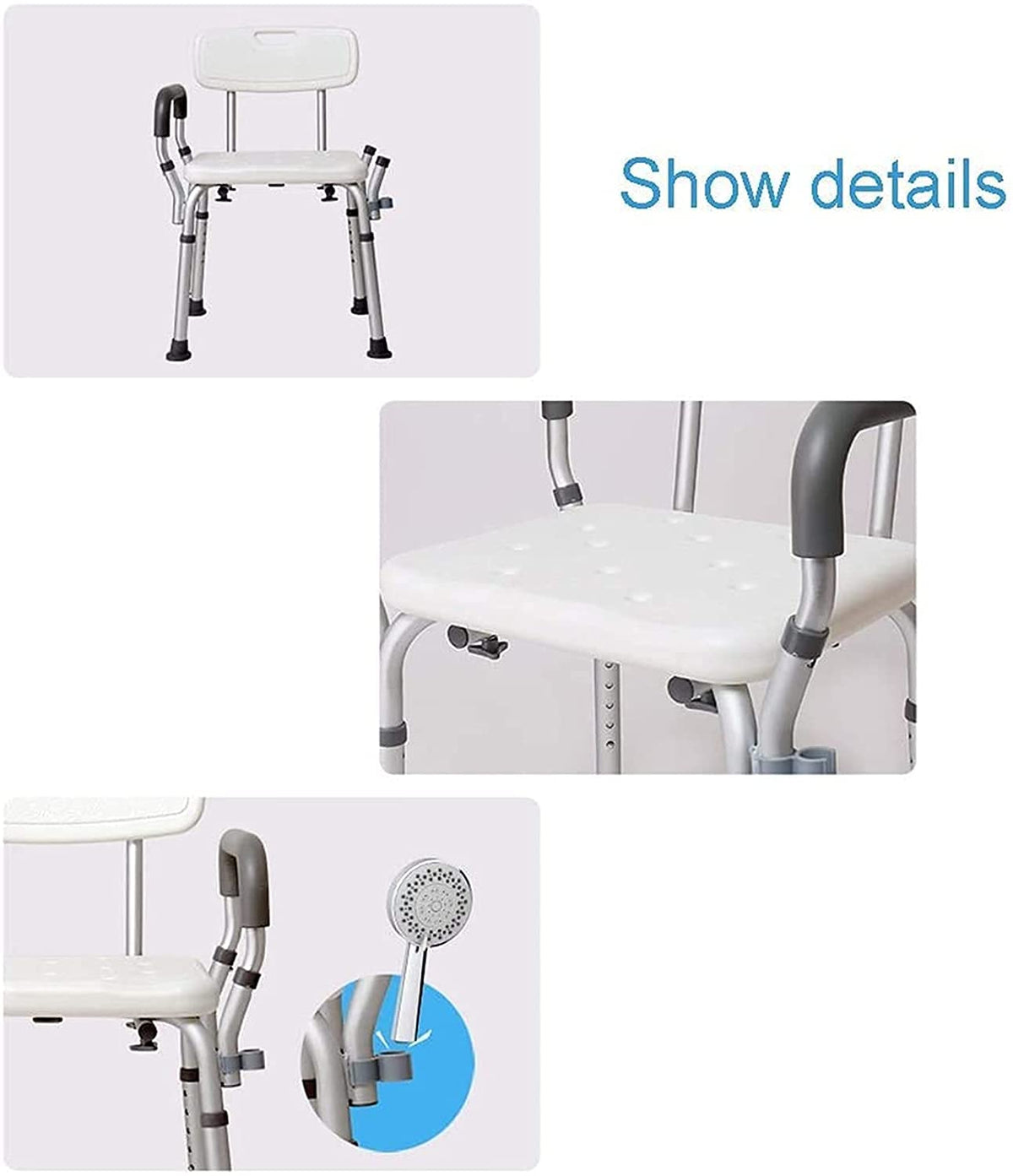 Adjustable Transfer Bench with Removable Back B95422