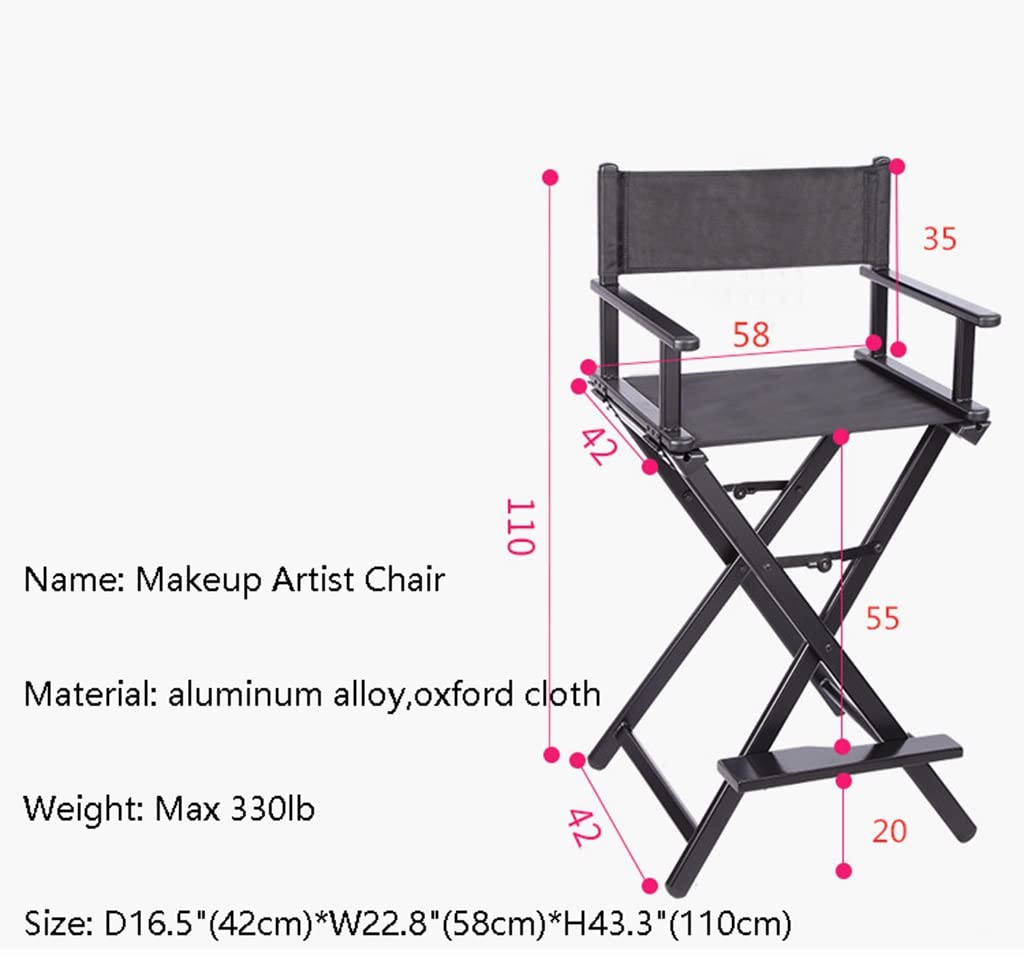 Portable Aluminum Folding Director's Chair C81386