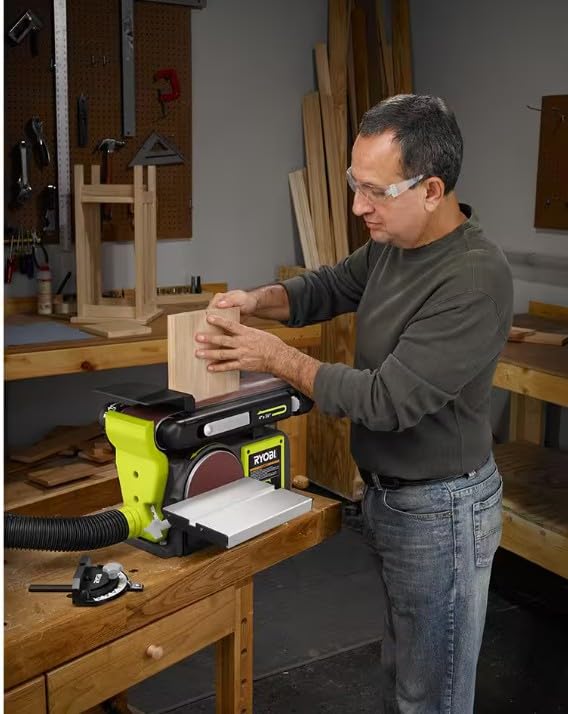 4 in. x 36 in. Belt & 6 in. Disc Corded Benchtop Sander W37040