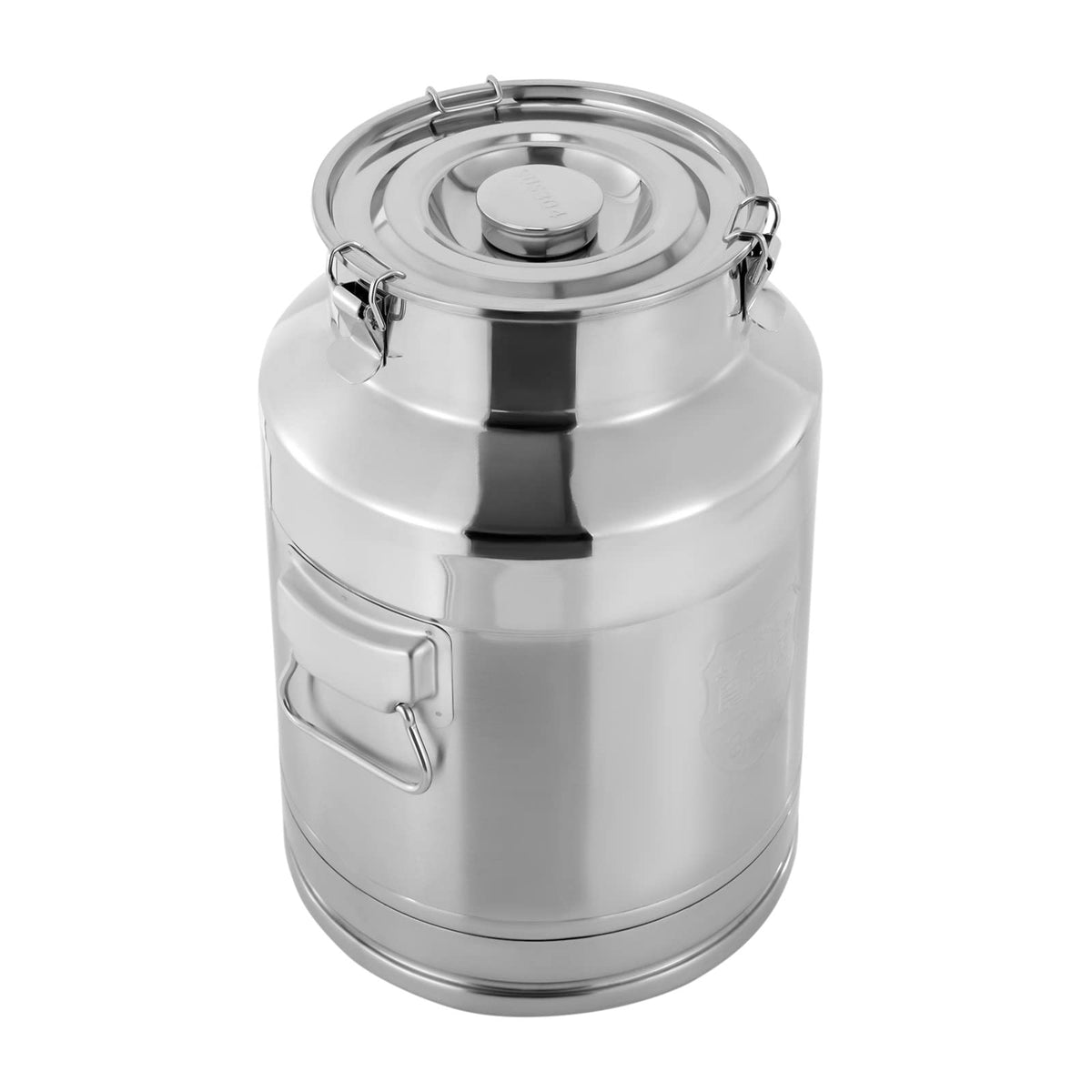 7 Gallon Stainless Steel Milk Can with Sealed Lid A332971