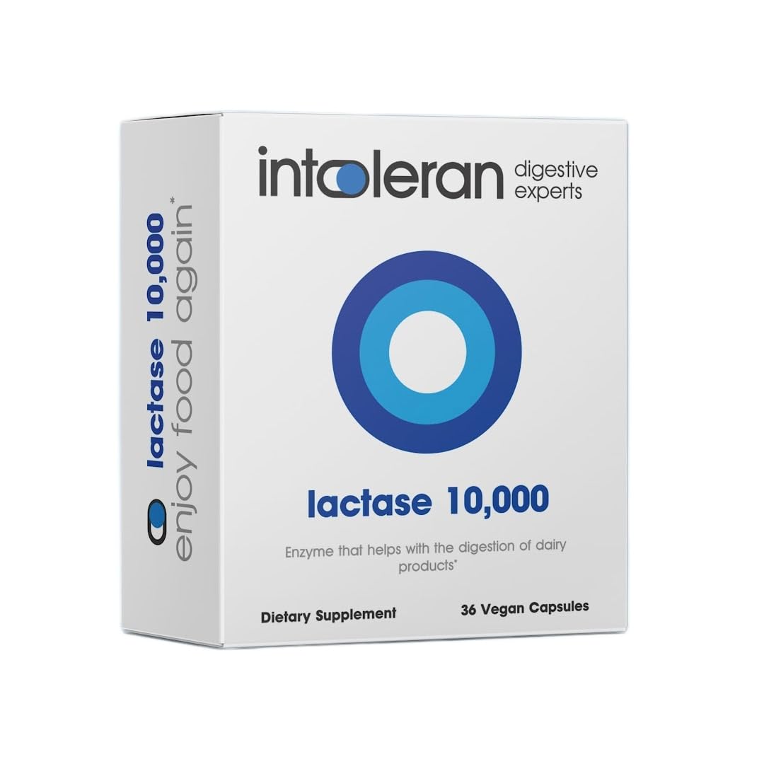 Lactase 10,000 Digestive Enzymes 36 Capsules H362