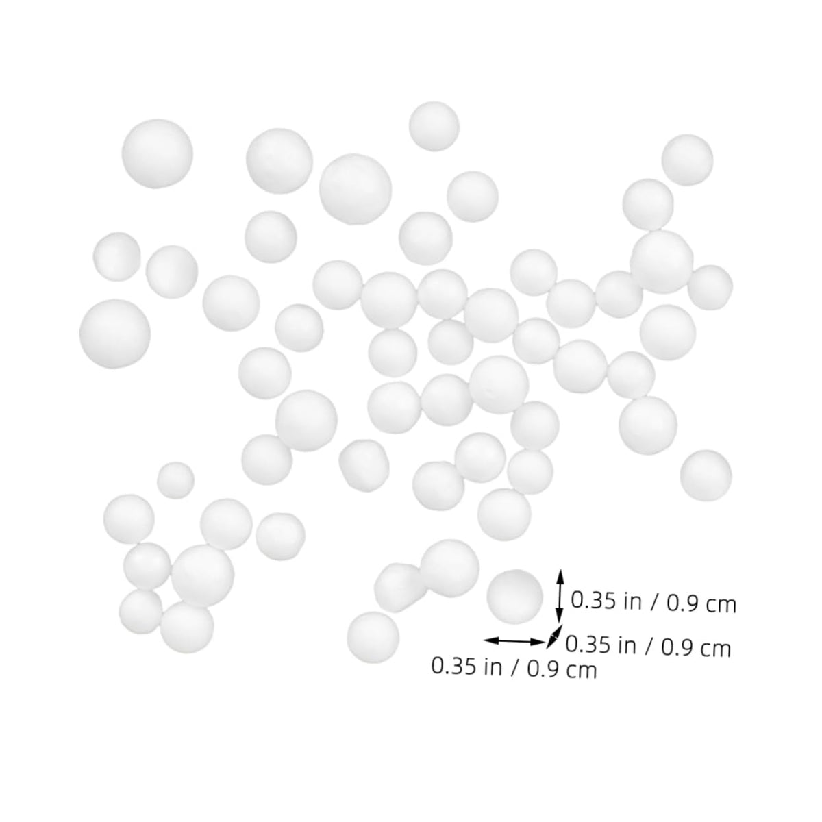 White Soft Foam Stuffing Z9549