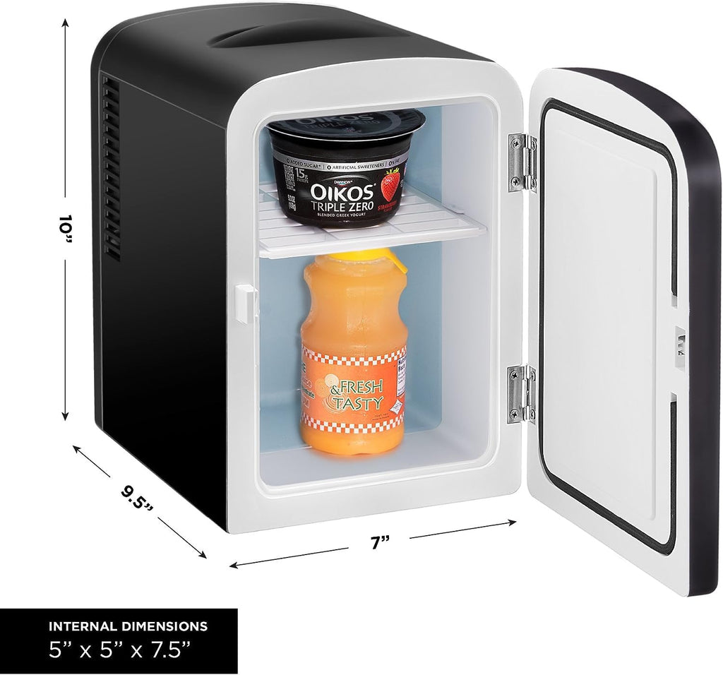 Black Portable Mini Fridge 4-liter Z102