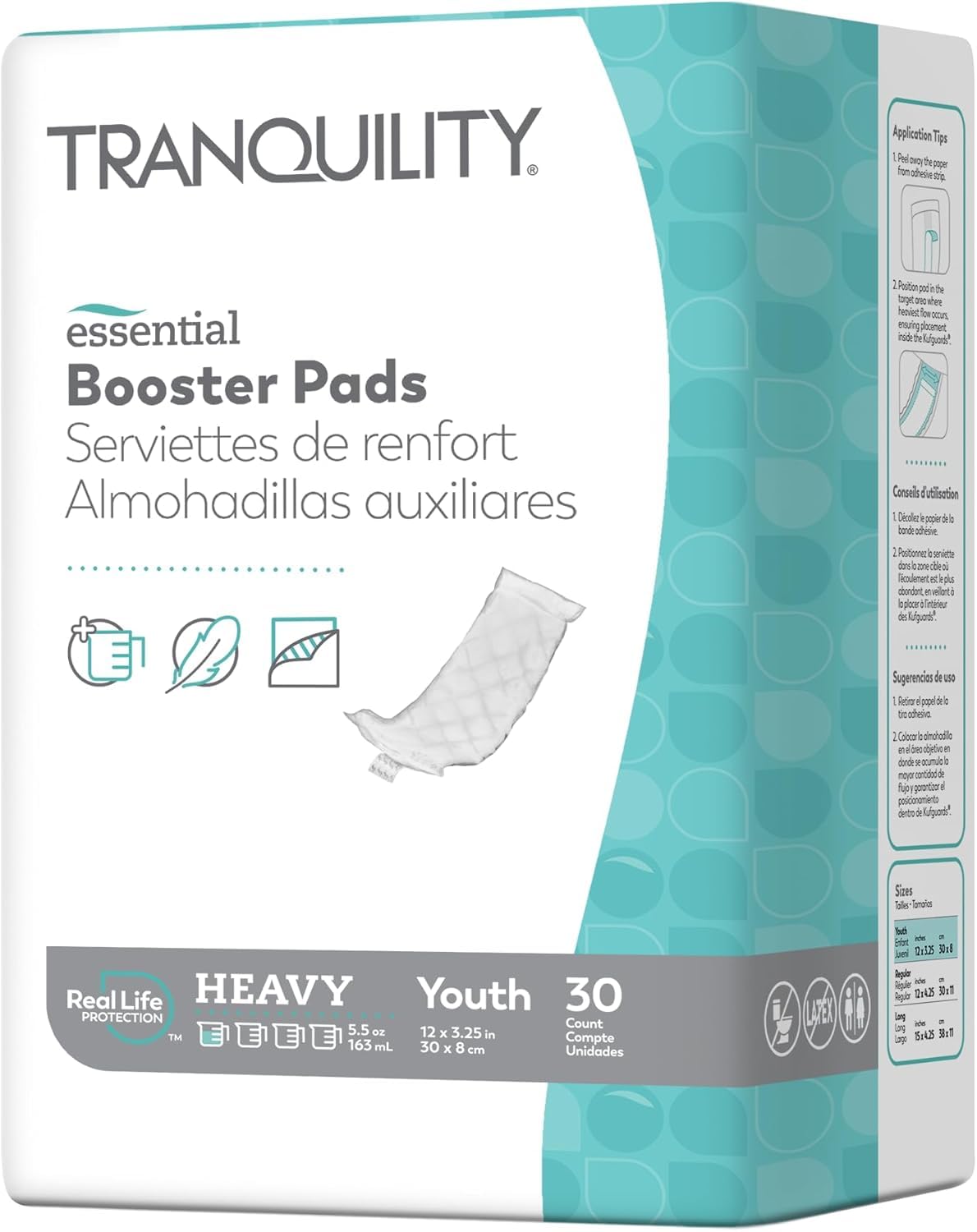 Youth Heavy 30 Ct Booster Pads V385767