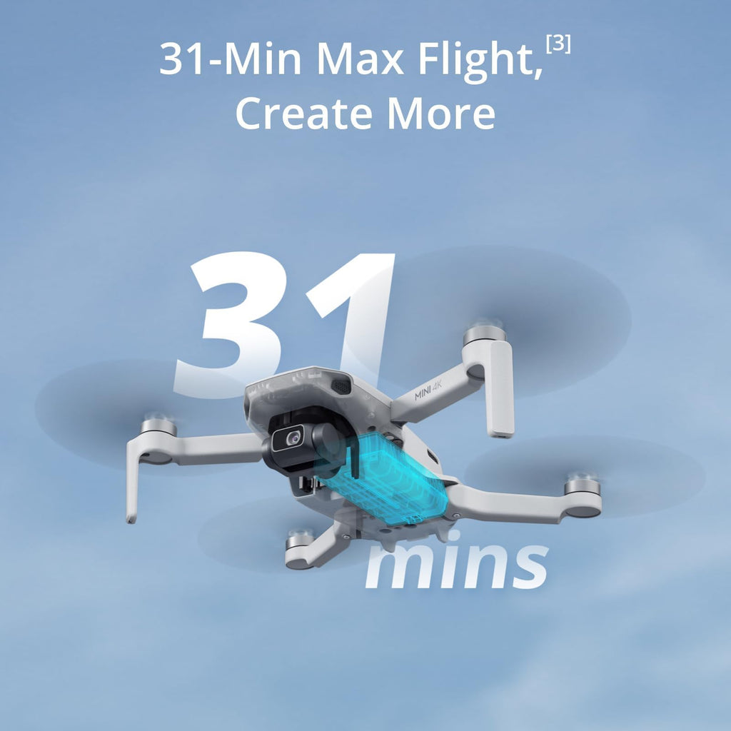 4K UHD Camera Drone with 3-Axis Gimbal Stabilization, Under 249 g K122765