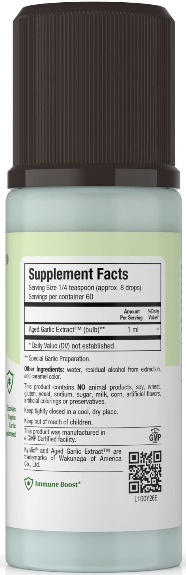 Odorless Aged Garlic Extract Liquid 2 Pack N424