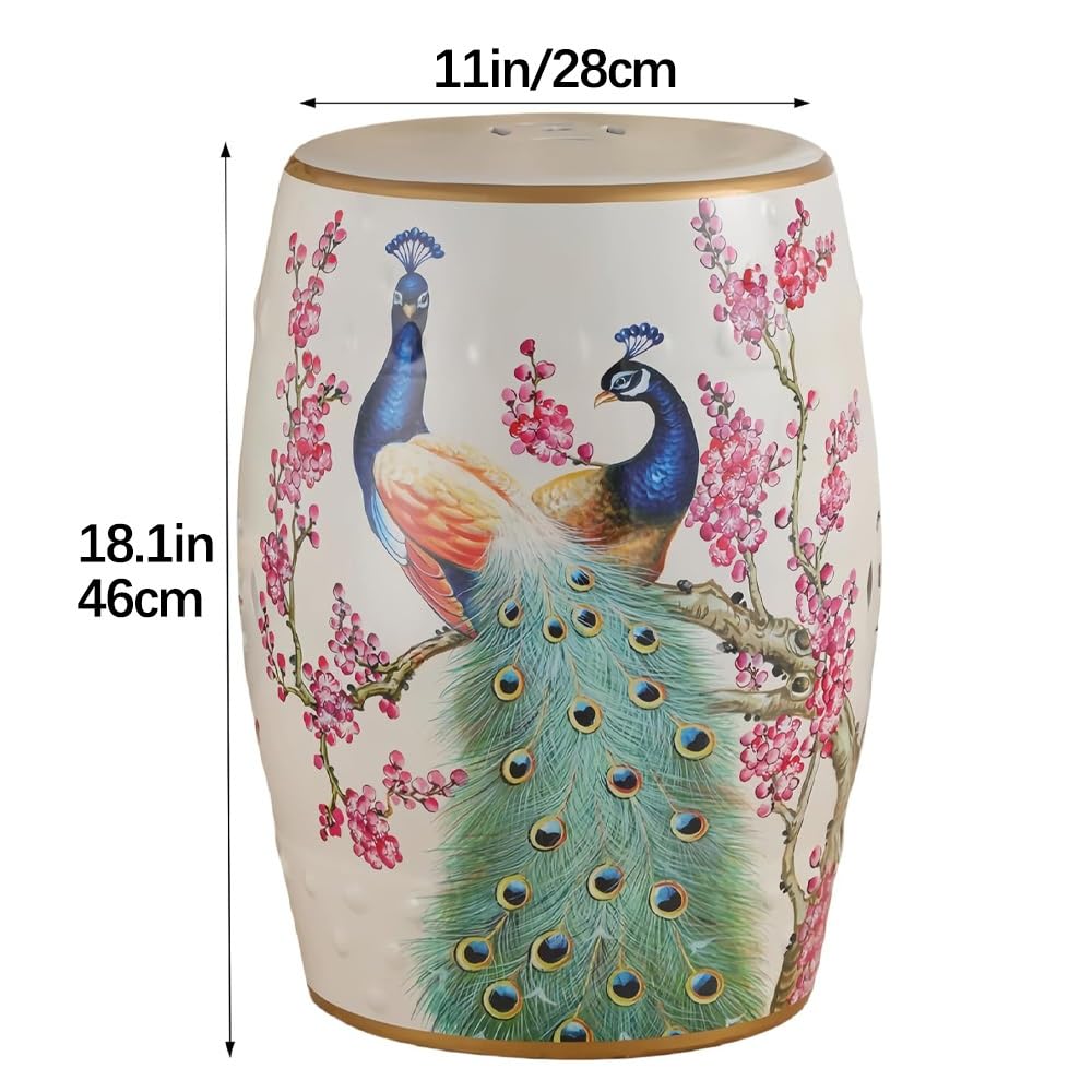 Ceramic Garden Stool S978924