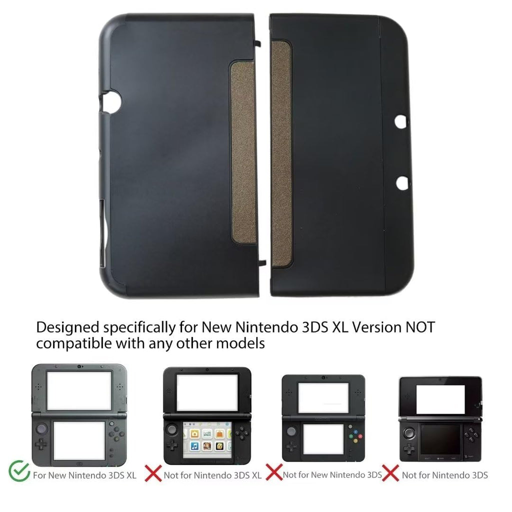 Black Shockproof Hard Shell Case for Nintendo 3DS LL XL S5766