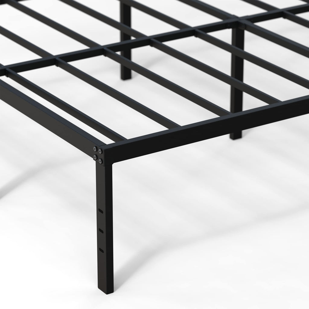 18 Inch High Queen Size Bed Frame with Storage H40697