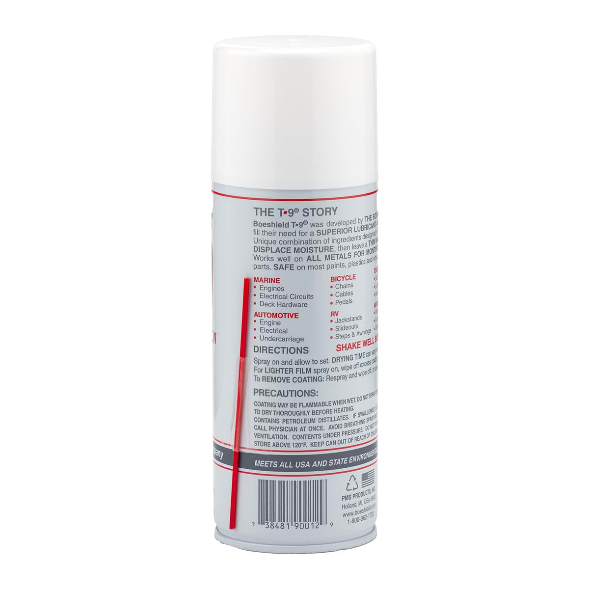 Waterproof Wax-Based Lubricant & Corrosion Inhibitor, 12 oz Aerosol, Pack of 4 D8274