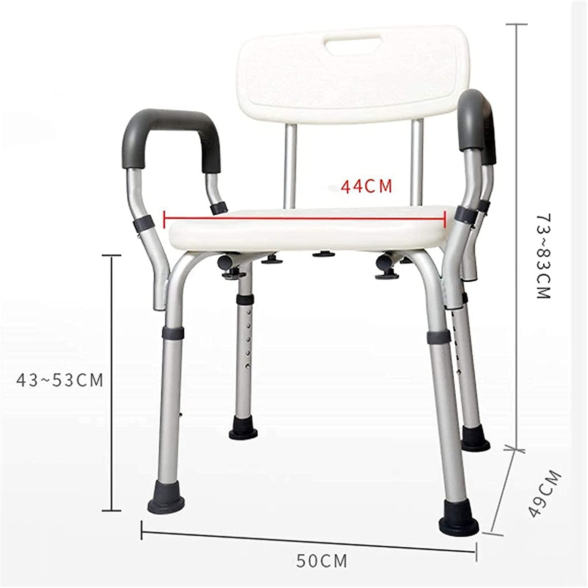 Adjustable Transfer Bench with Removable Back B95422