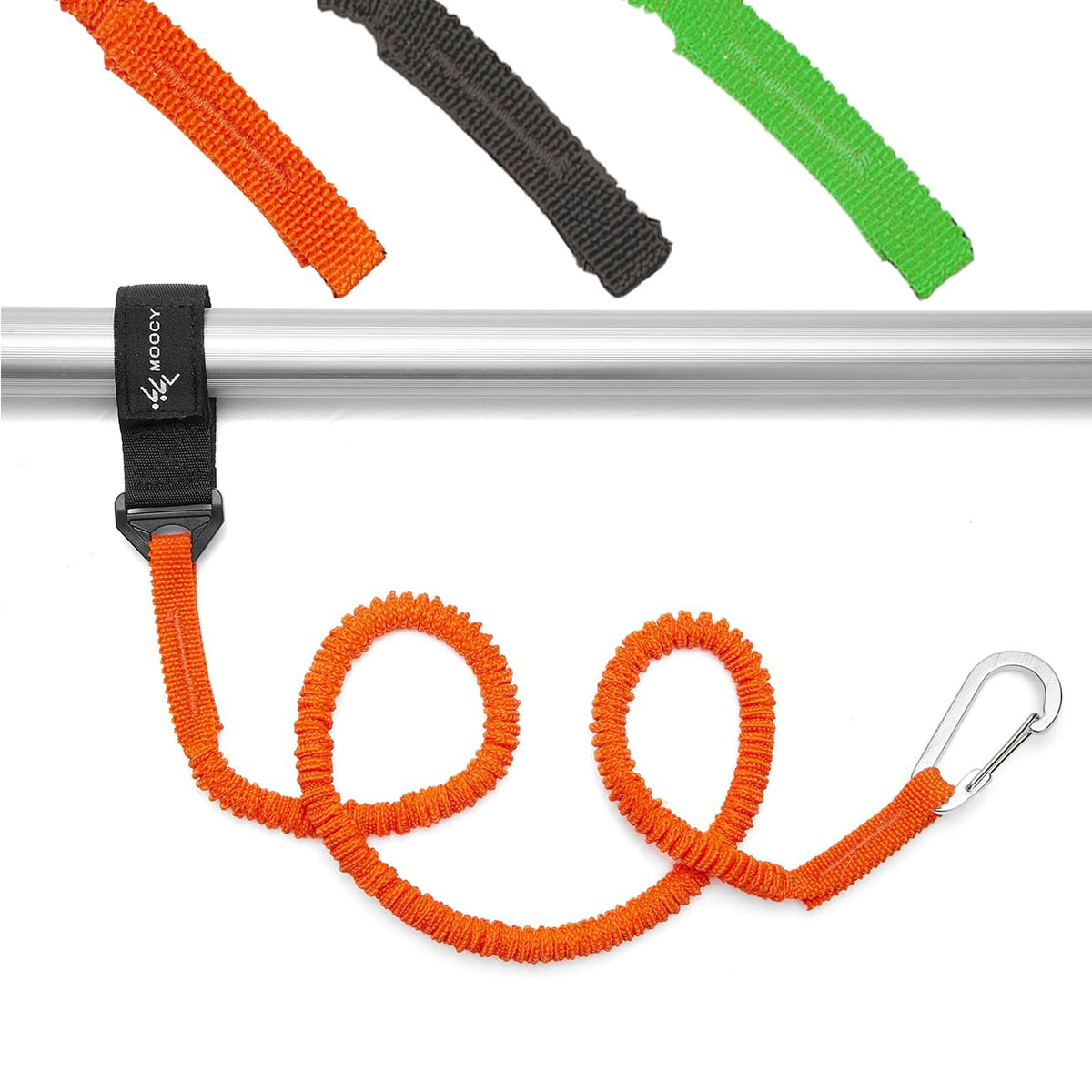 Kayak Paddle Leash Stretchable Coiled Lanyard H58463