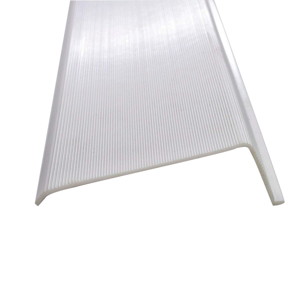 White Ribbed Acrylic Diffuser (L-Shaped, 24") H666791