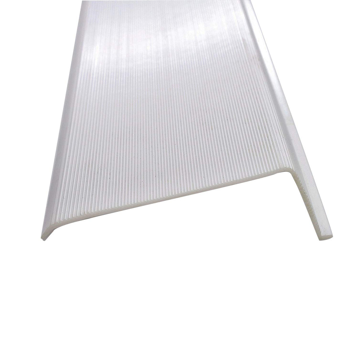 White Ribbed Acrylic Diffuser (L-Shaped, 24") H666791