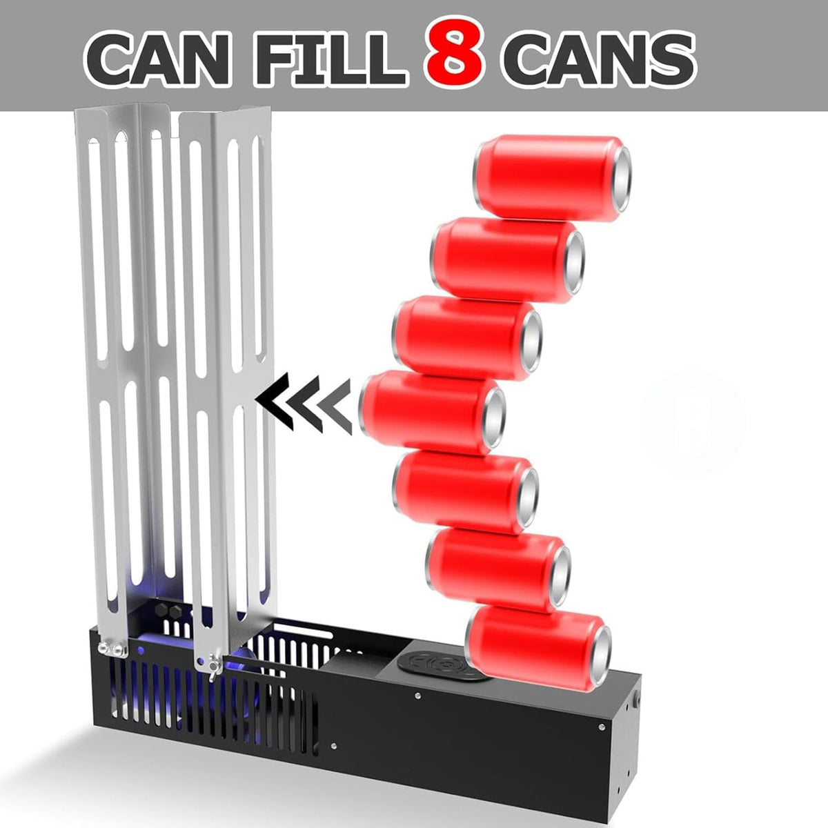 Wall Mounted Can Crusher for 12/16oz Aluminum Cans F227114