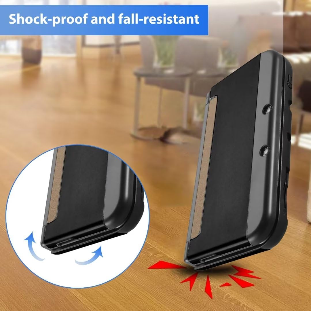 Black Shockproof Hard Shell Case for Nintendo 3DS LL XL S5766