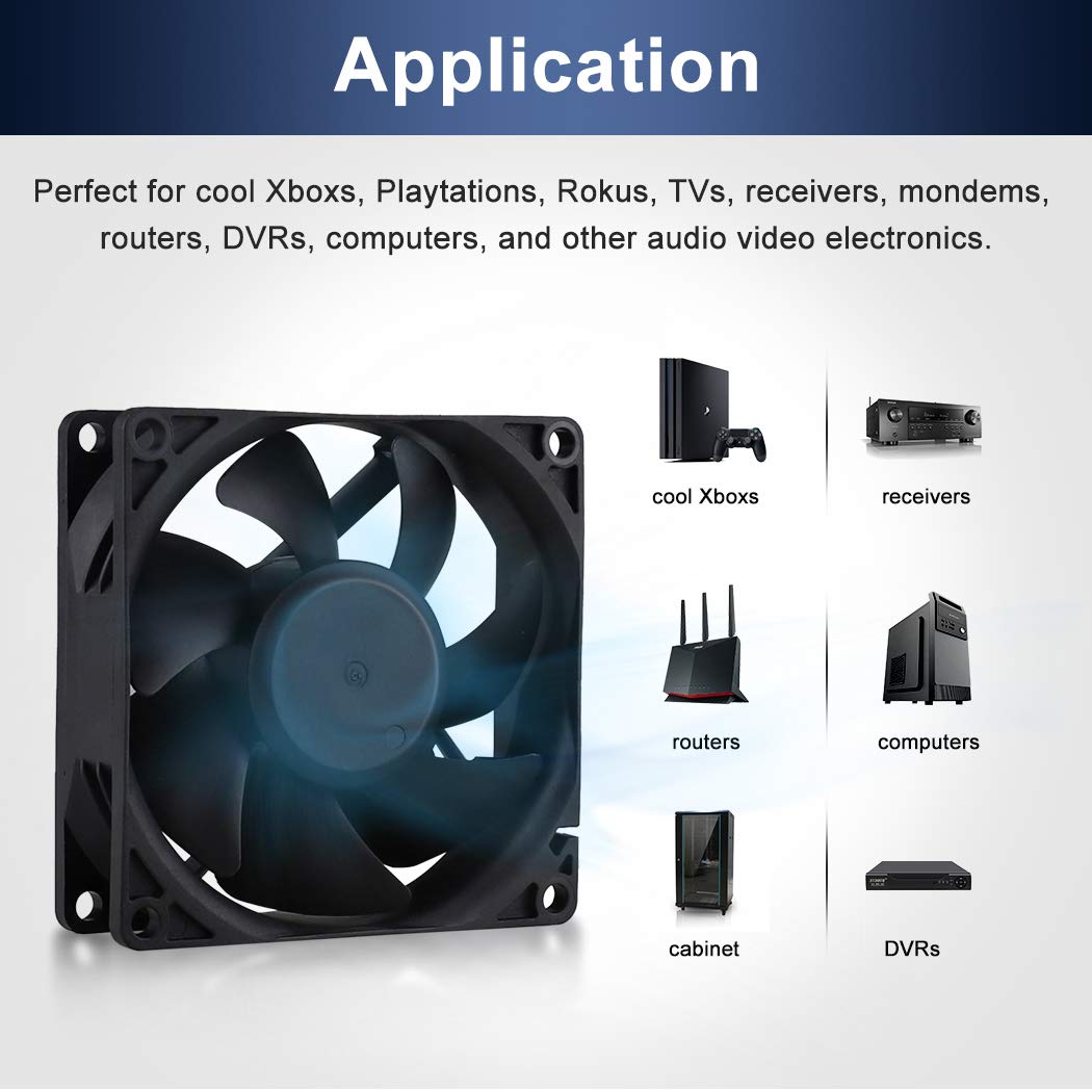 80mm EC Axial Brushless Cooling Fan Y152