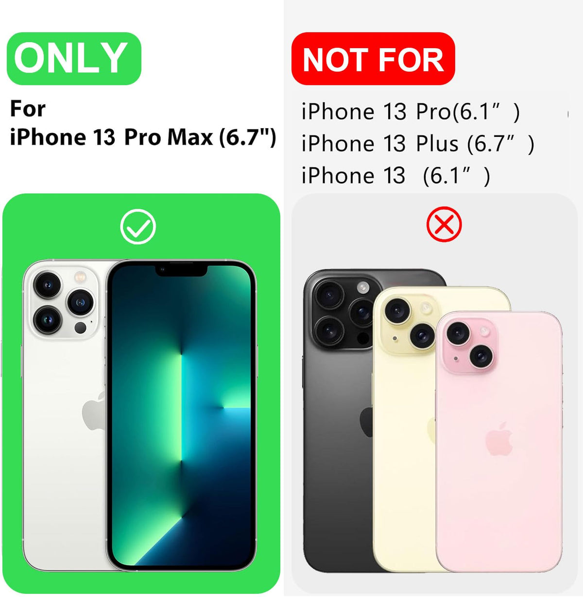 iPhone 13 Pro Max Silicone Shockproof Phone Case L723188