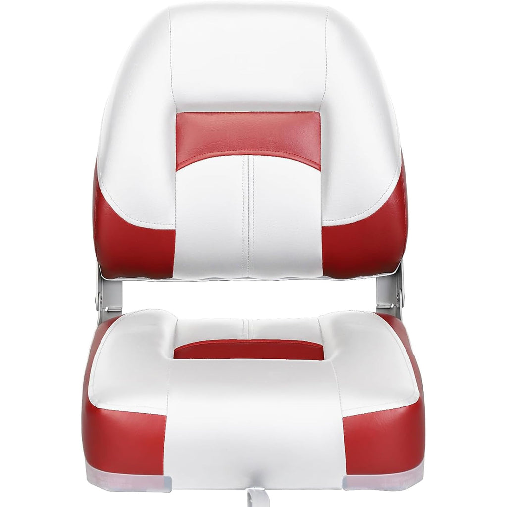 Two Tone Low Back Folding Boat Seat O380