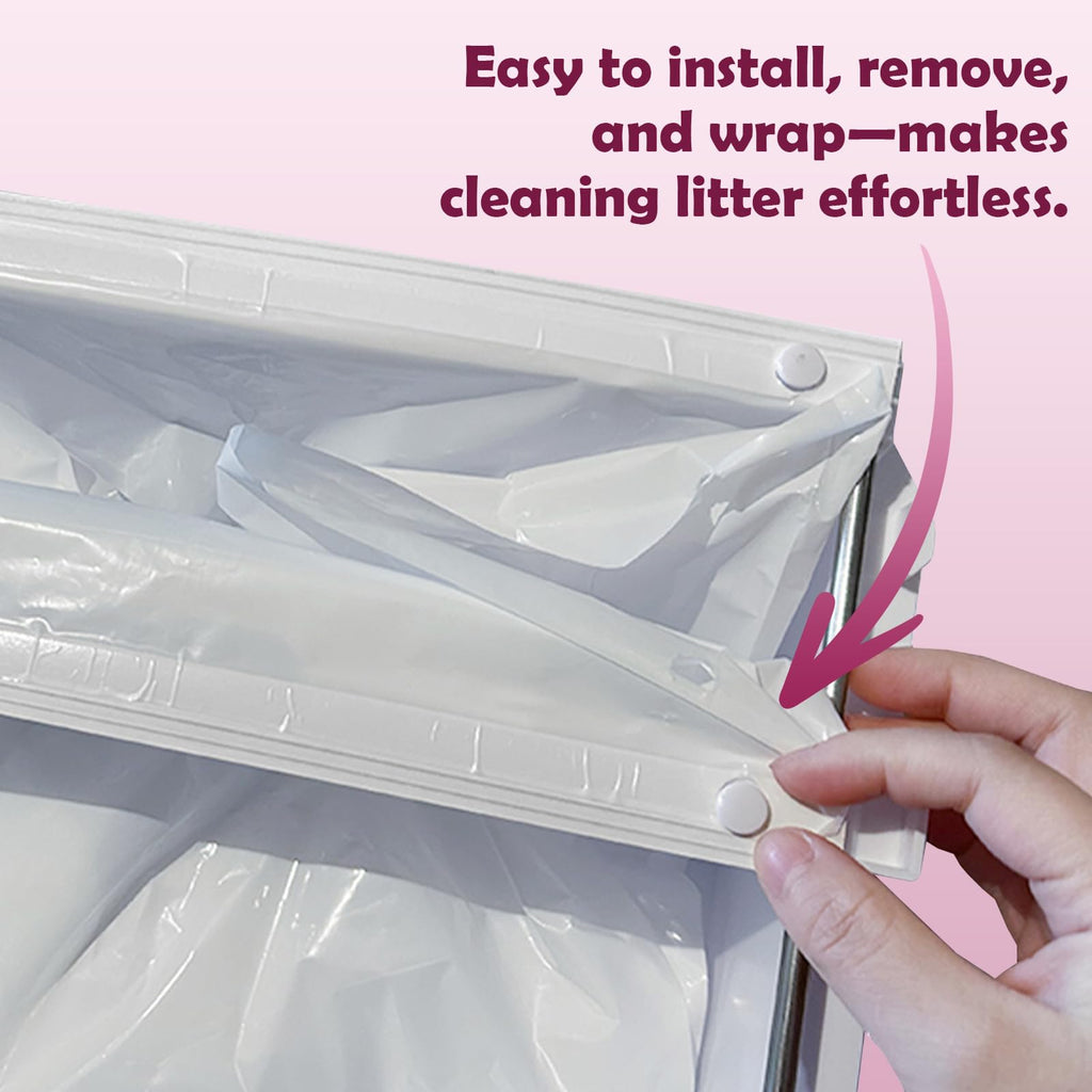 60pcs Cat Litter Box Liners D281