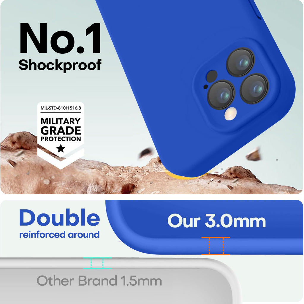 iPhone 13 Pro Max Silicone Shockproof Phone Case L723188