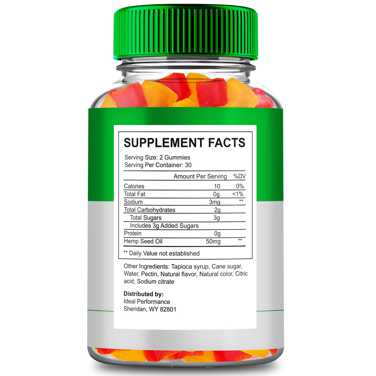 Hemp Gummies Maximum Strength All Natural 2 Pack M217352