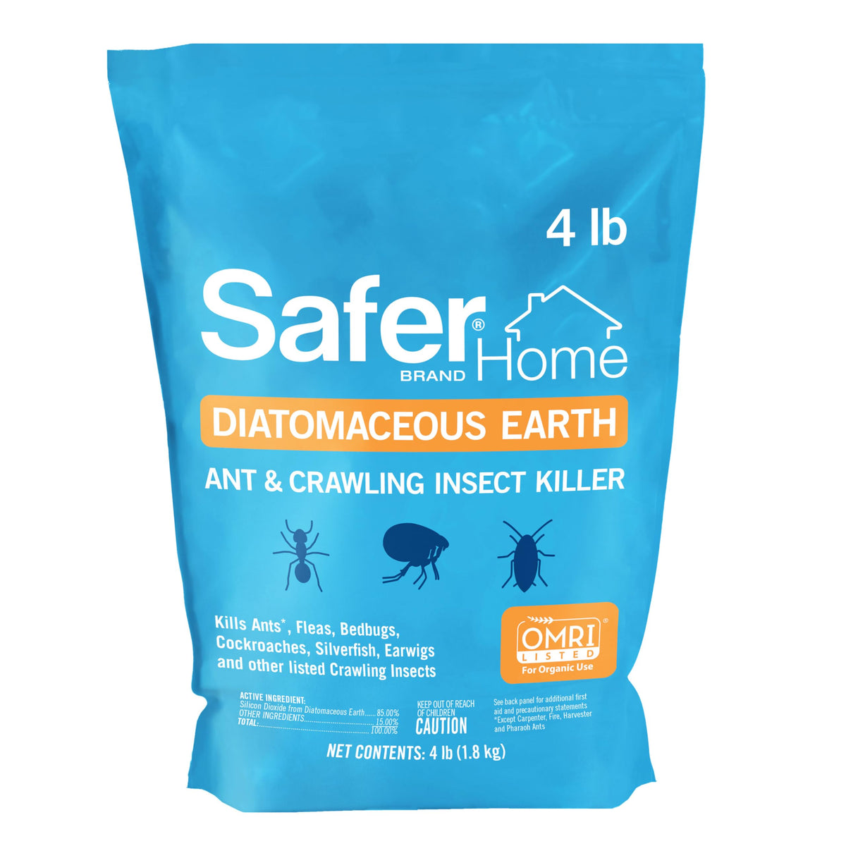 4 lb Diatomaceous Earth Crawling Insect Killer Y58673