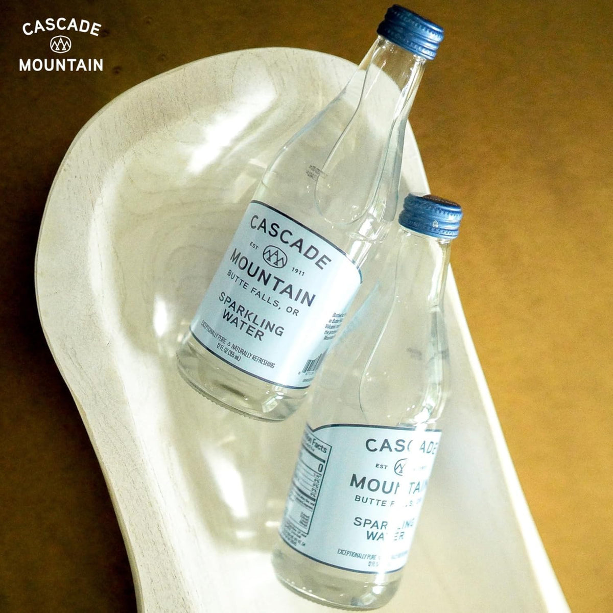 Sparkling Mineral Water in Glass Bottle 12oz 12 Pack X24534
