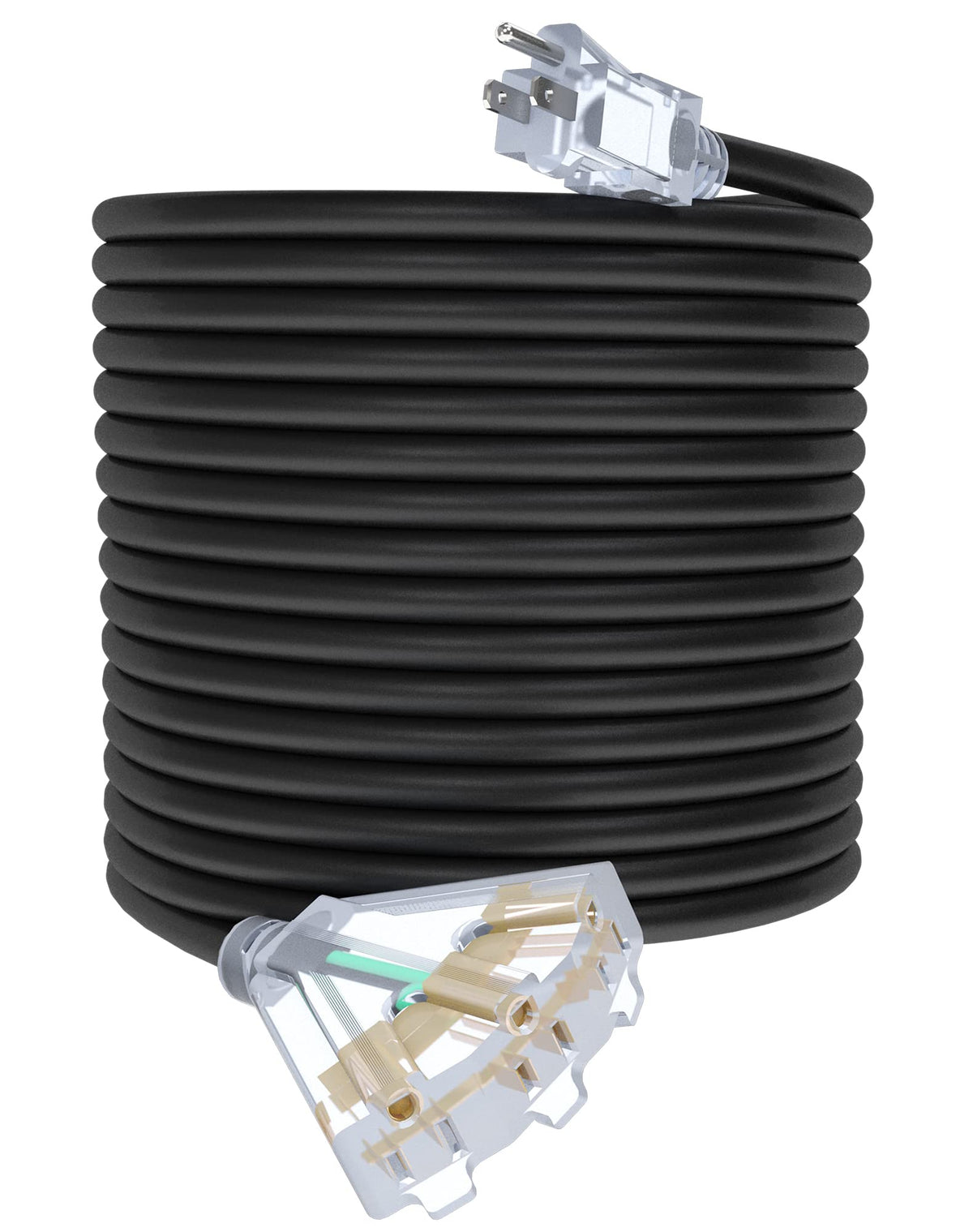 100Ft 12 Gauge Extension Cord with 3-Outlets M1166