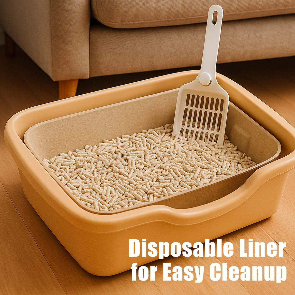 8 Pack Disposable Litter Boxes F127951