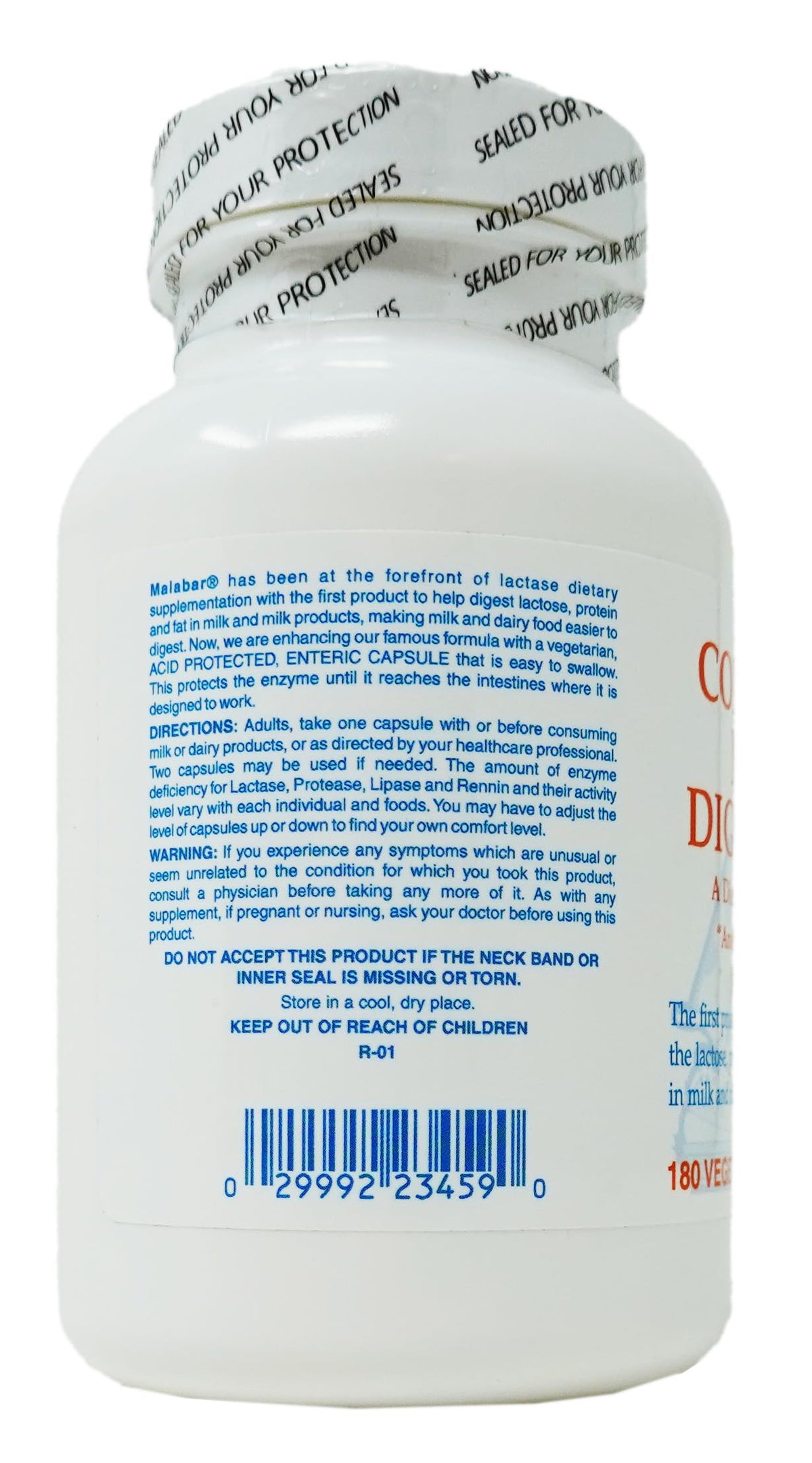Milk Digestant 180 Count Y263