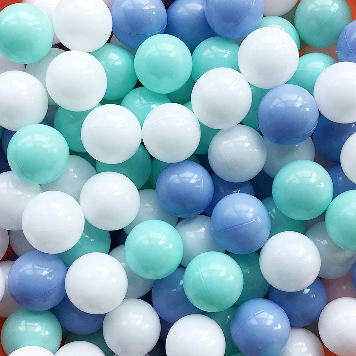 BPA Free Crush Proof Plastic Ball Pit Balls 2.15 Inch V85248