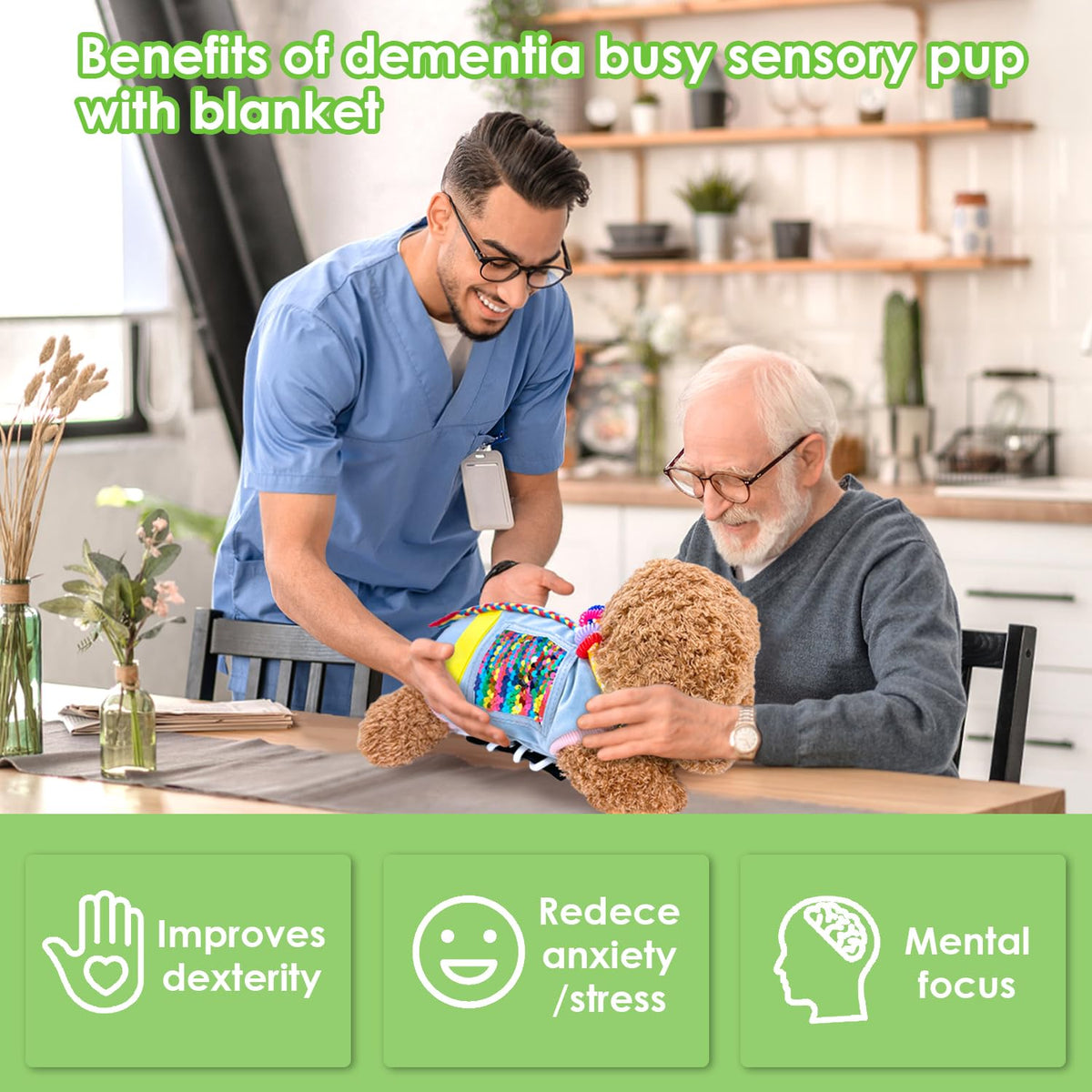 Sensory Dog Blanket for Seniors P934411