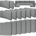 14 Piece Outdoor Waterproof Cushion Covers with Zipper O2281