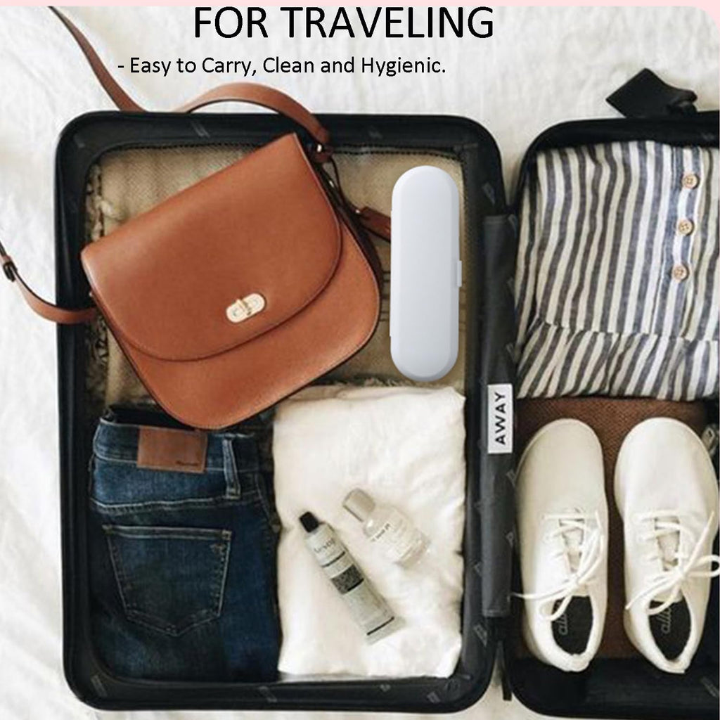 Plastic Electric Toothbrush Travel Case S36675