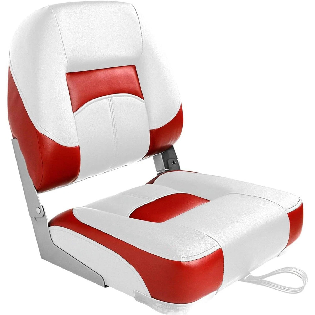 Two Tone Low Back Folding Boat Seat O380
