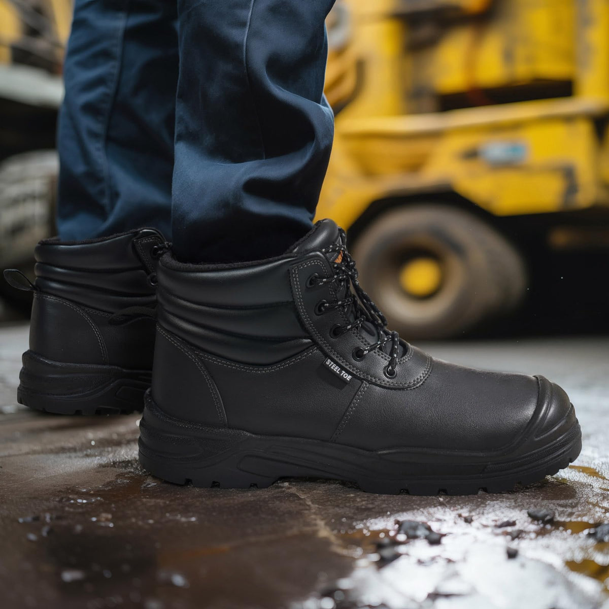 Steel Toe Non Slip Work Boots C475827