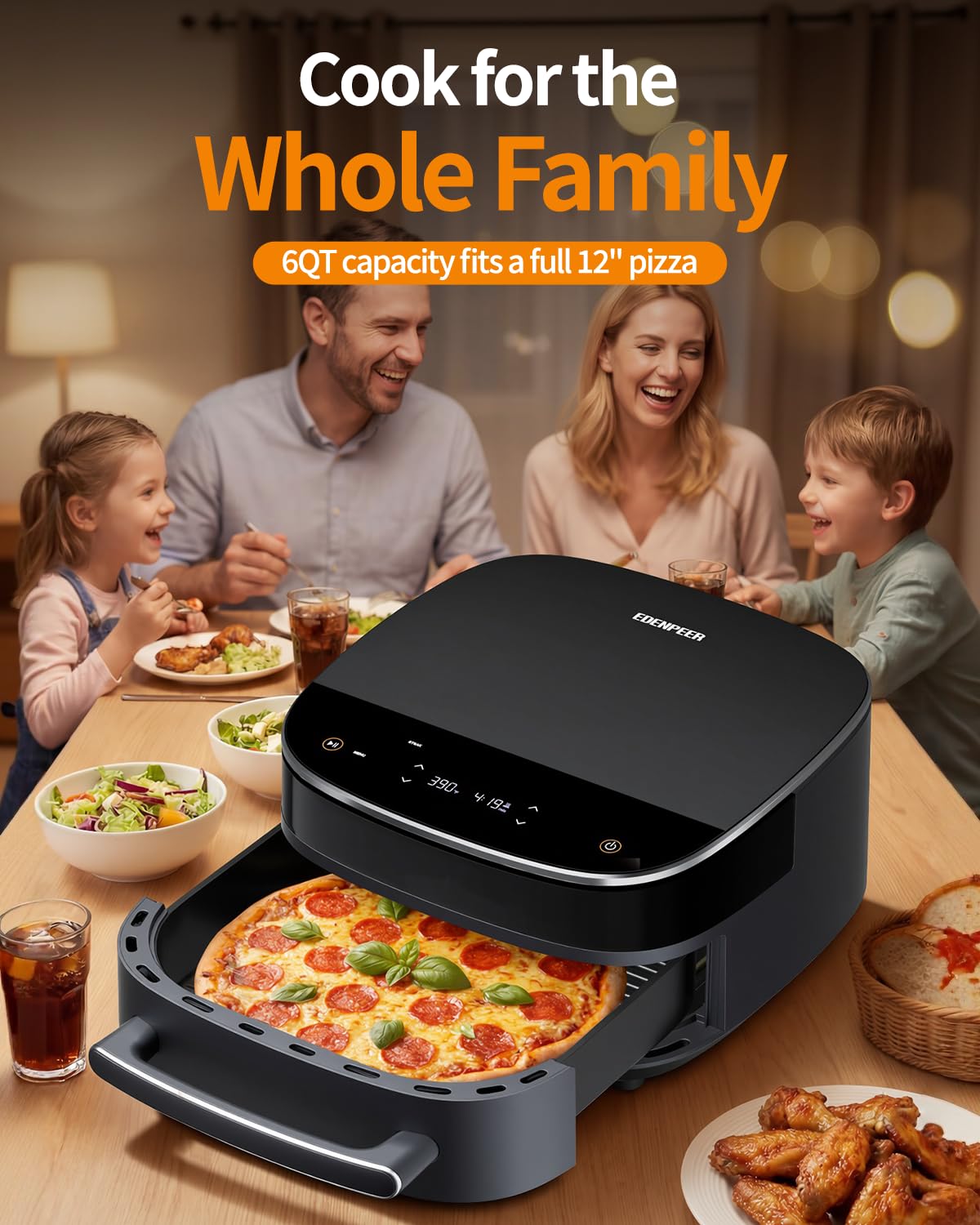6 Quart Large Air Fryer A7289