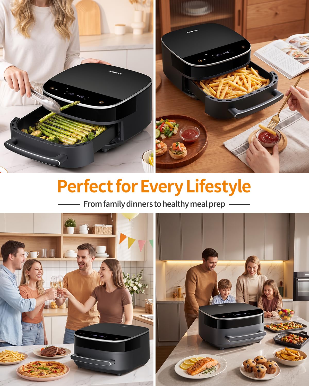 6 Quart Large Air Fryer A7289