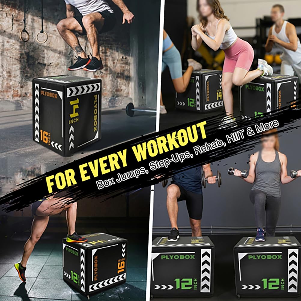3-in-1 Soft Foam Plyometric Jump Box R79021
