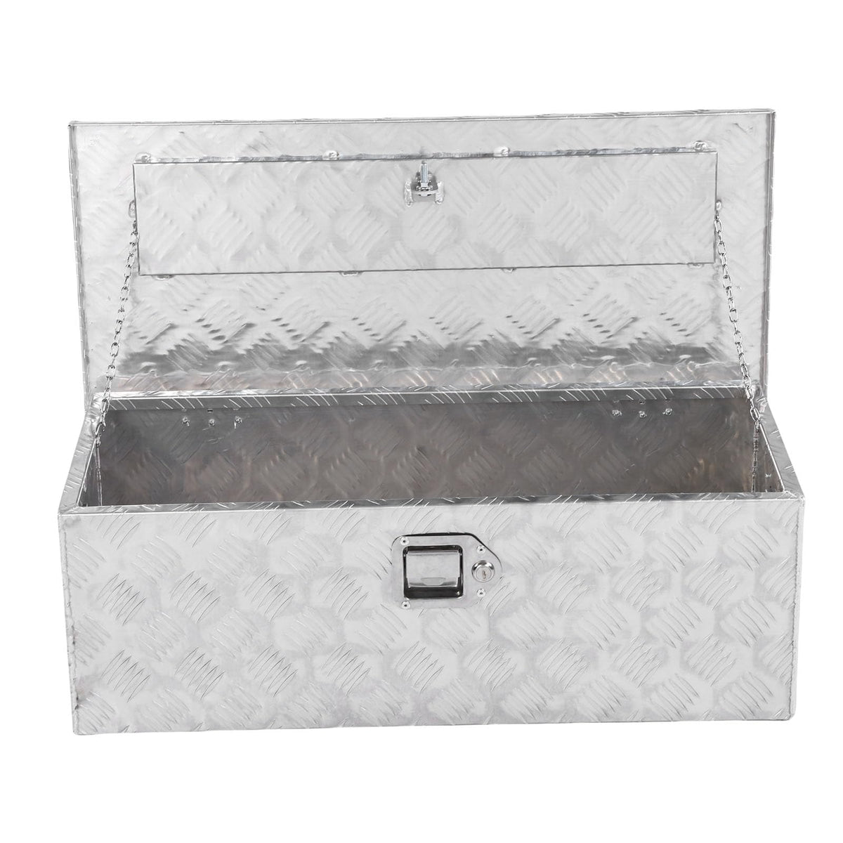 Aluminum Truck Bed Tool Box 30 X 13 X 10 in A6434