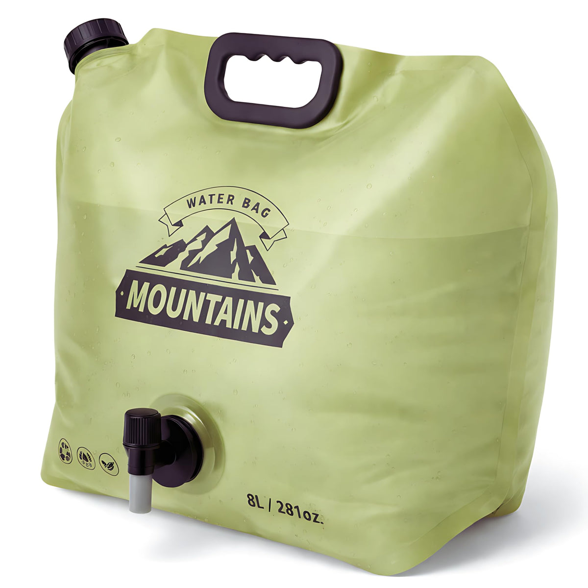 2 Gallon Collapsible Water Container with Spout M39146