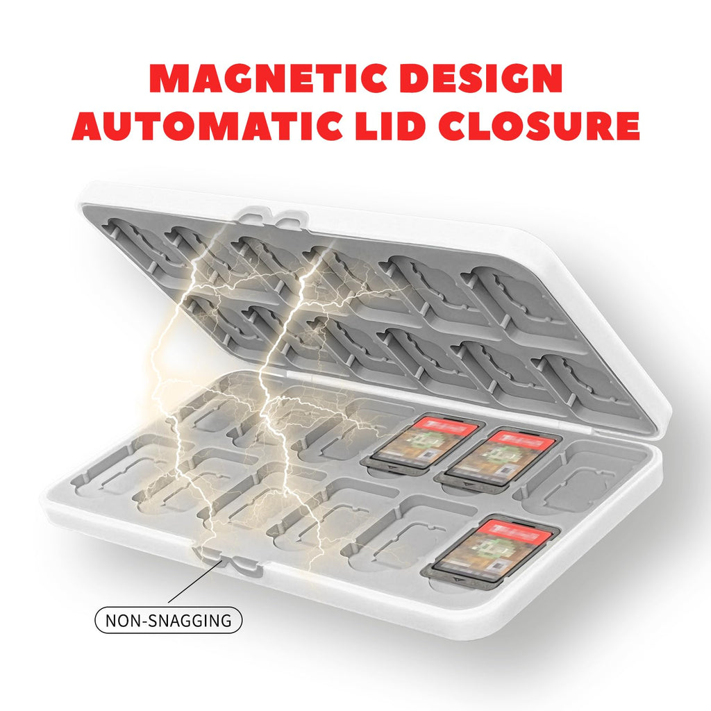 Switch Game Card Case Holds 24 Game Cards & 24 MicroSD Z8791