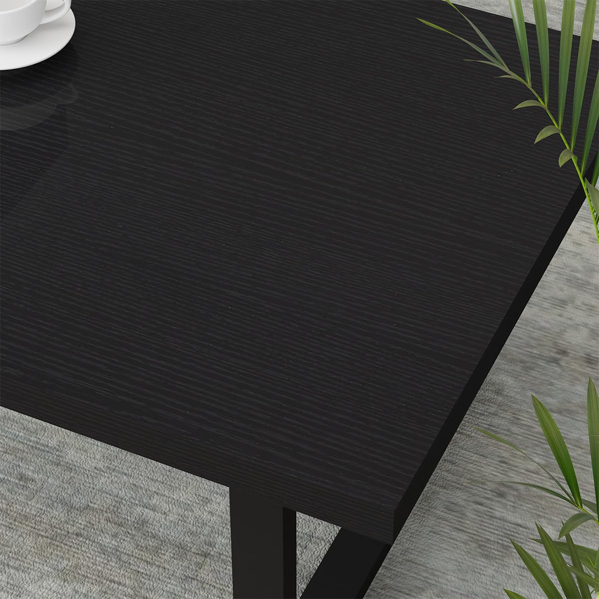 Black Wood Coffee Table P5007