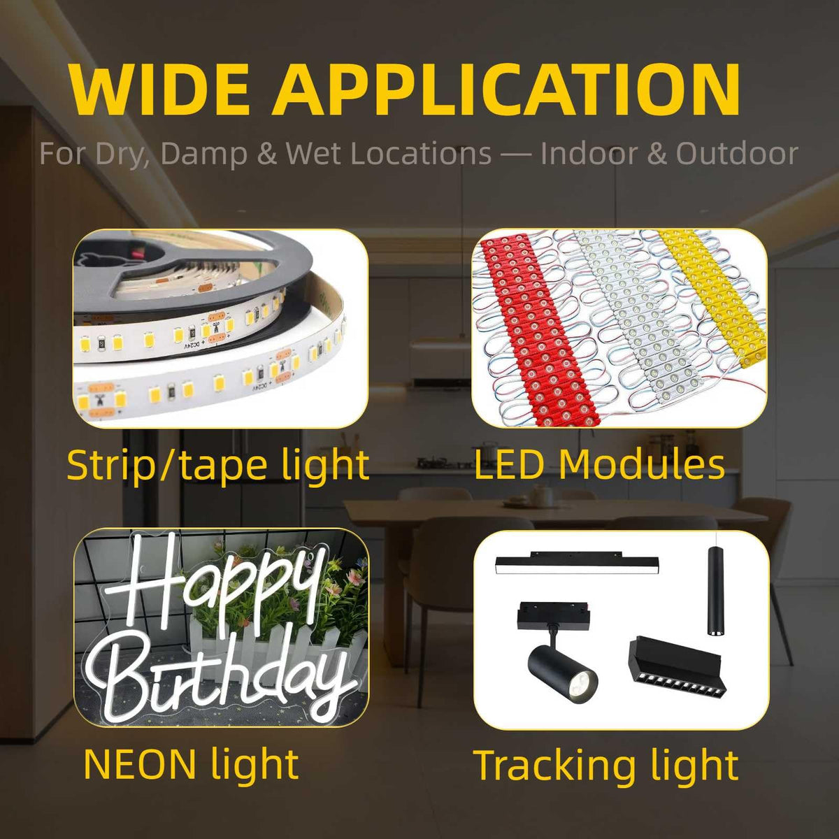 200W 24V Dimmable LED Driver G571